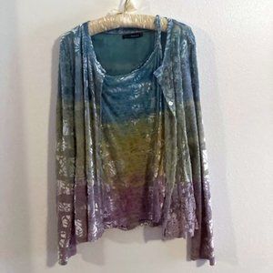 cardigan set -- 2-piece